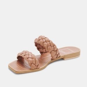 Dolce Vita Braided Sandals in Tan